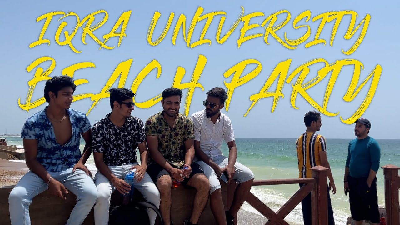 Iqra University Beach Party | DAILY VLOGS