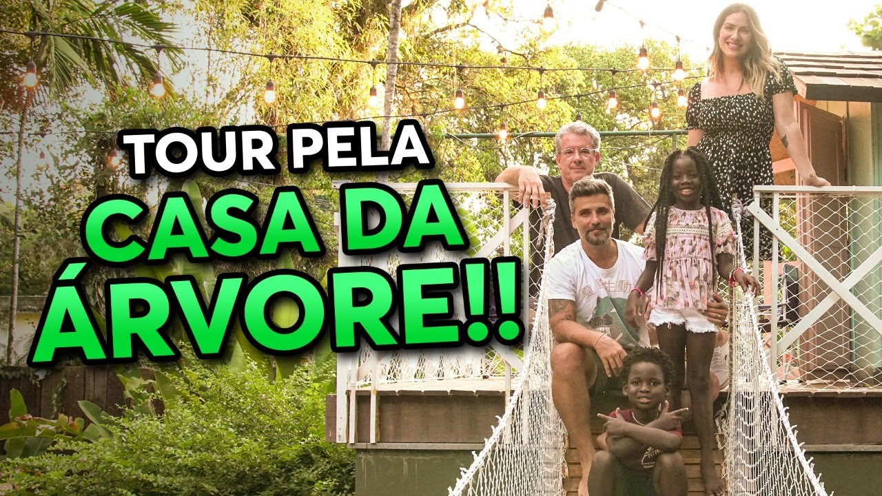 FIZEMOS UMA CASA NA ÁRVORE - O NOVO CANTINHO DA FAMÍLIA!