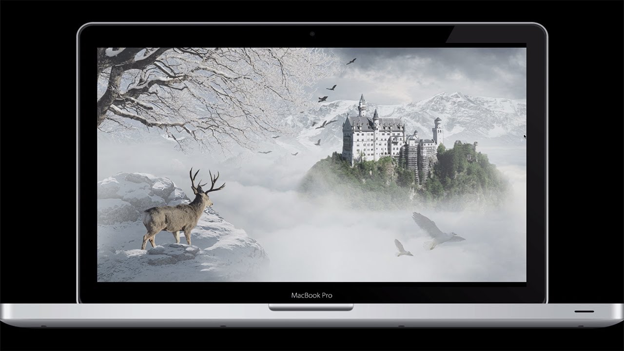 Photoshop Magic Castle Photo Manipulation Tutorial