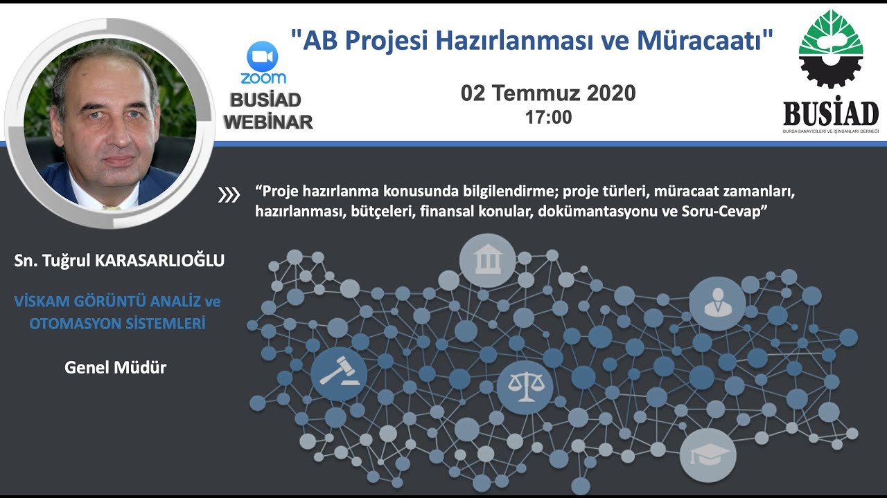 AB Projesi Hazırlanması ve Müracaatı Webinarı