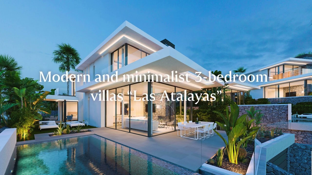 W-02FLY8: Modern and minimalist 3-bedroom-villas &ldquo;Las Atalayas&rdquo; in Abama Resort, Tenerife South!