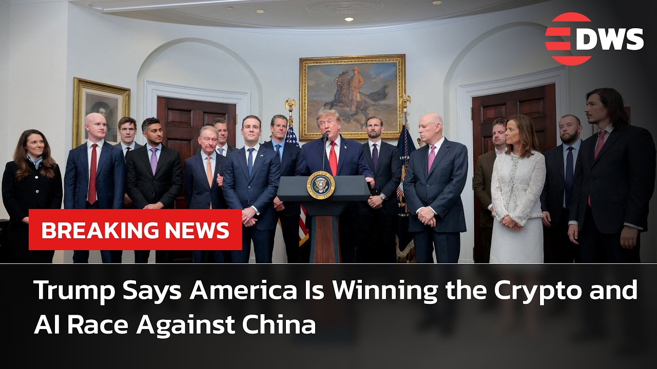 WATCH: Trump Unleashes Major Crypto Push at White House With Industry Leaders | AC15