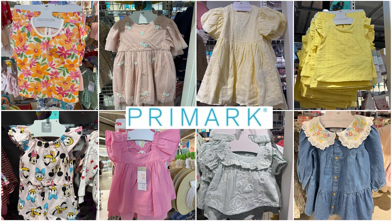 Primark baby girls clothes new collection / April 2025