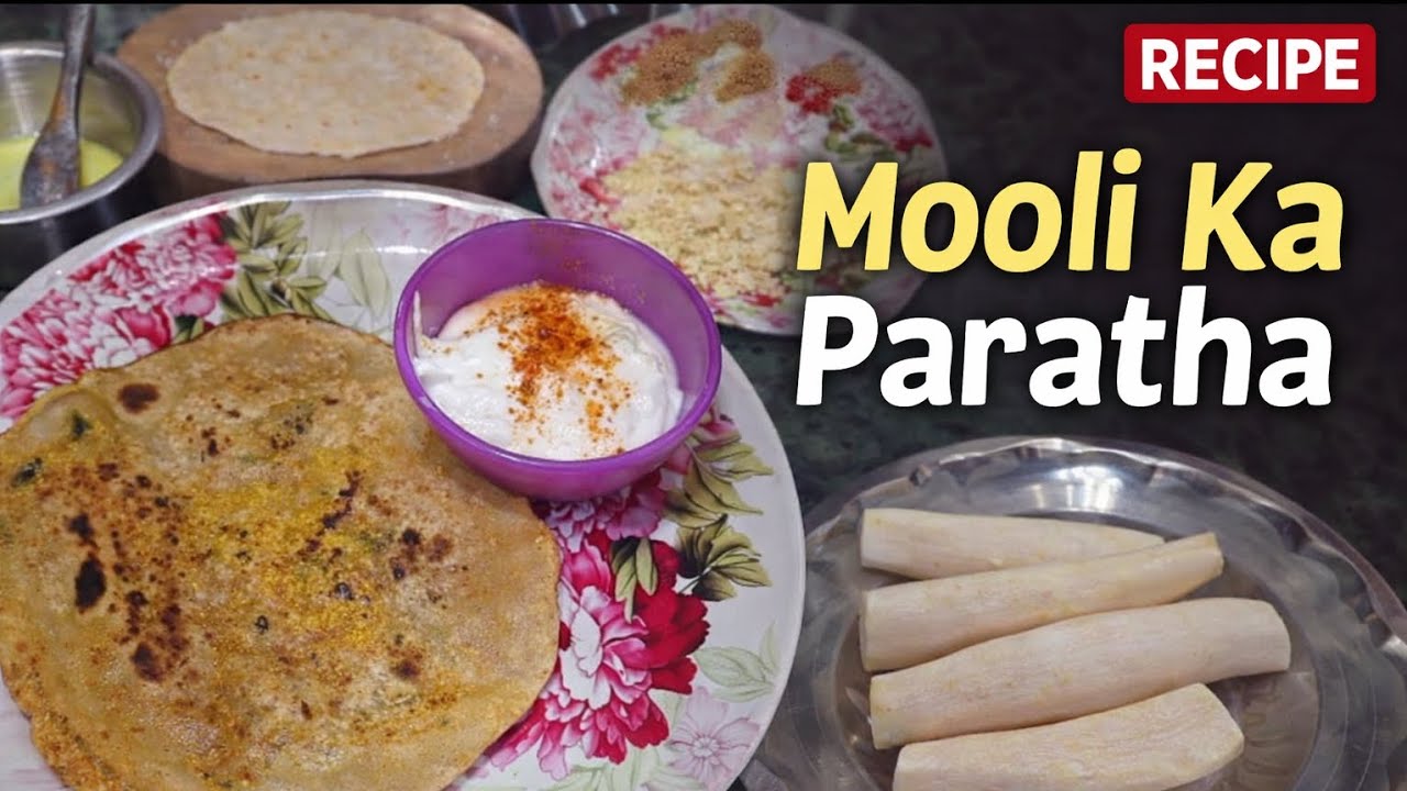 🌟 SOFT Mooli Ka Paratha😍| No Water ❌ No Break #MooliKaParatha#ParathaRecipe#IndianBreakfast#DesiFood