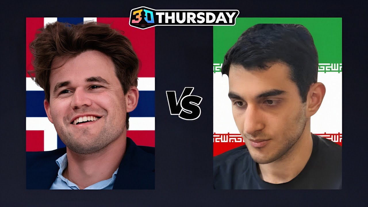 Magnus Carlsen vs Abtin Atakhan | First 3+0 Thursday | November 27, 2025 | chesscom