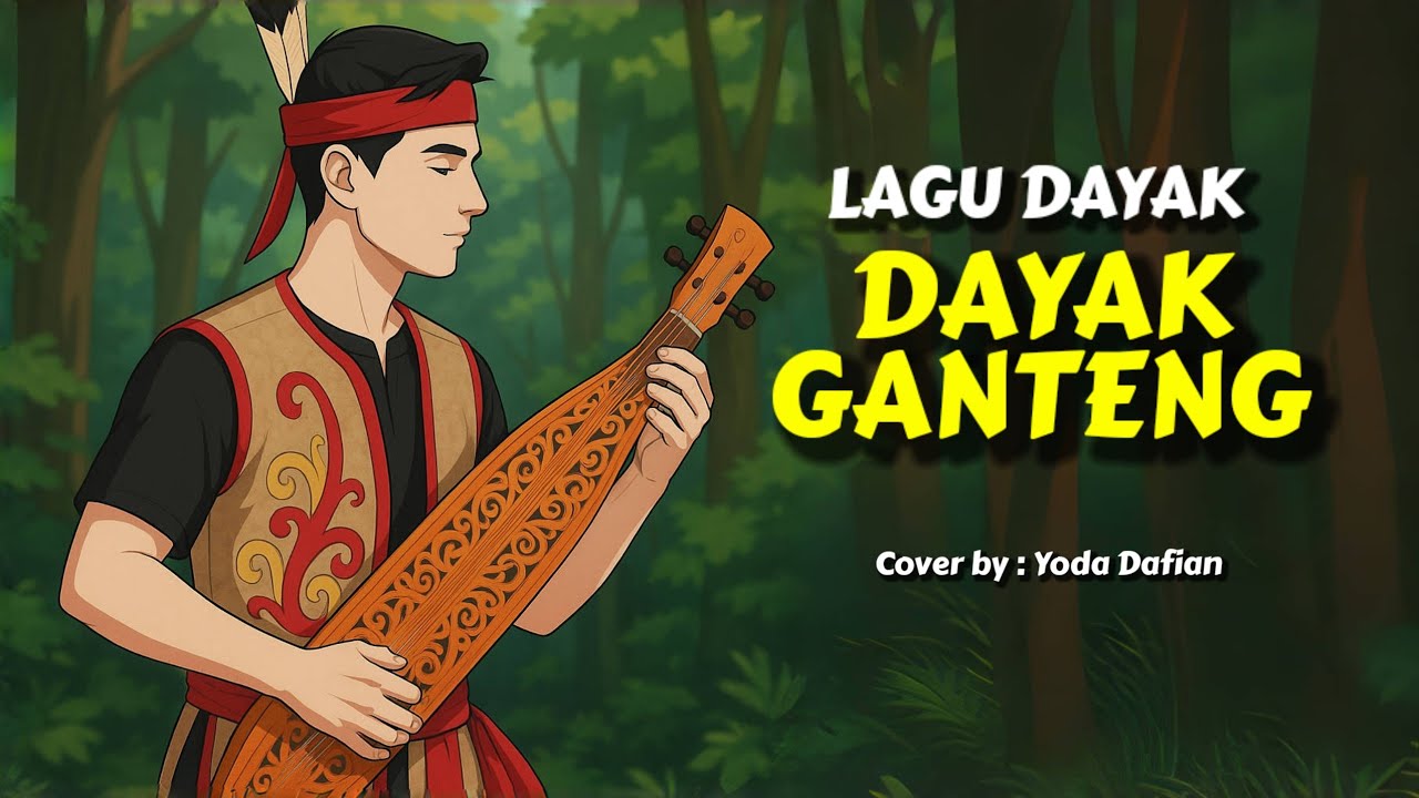 Dayak Ganteng | Tino Ame| Lagu Dayak | cover terbaru 2025