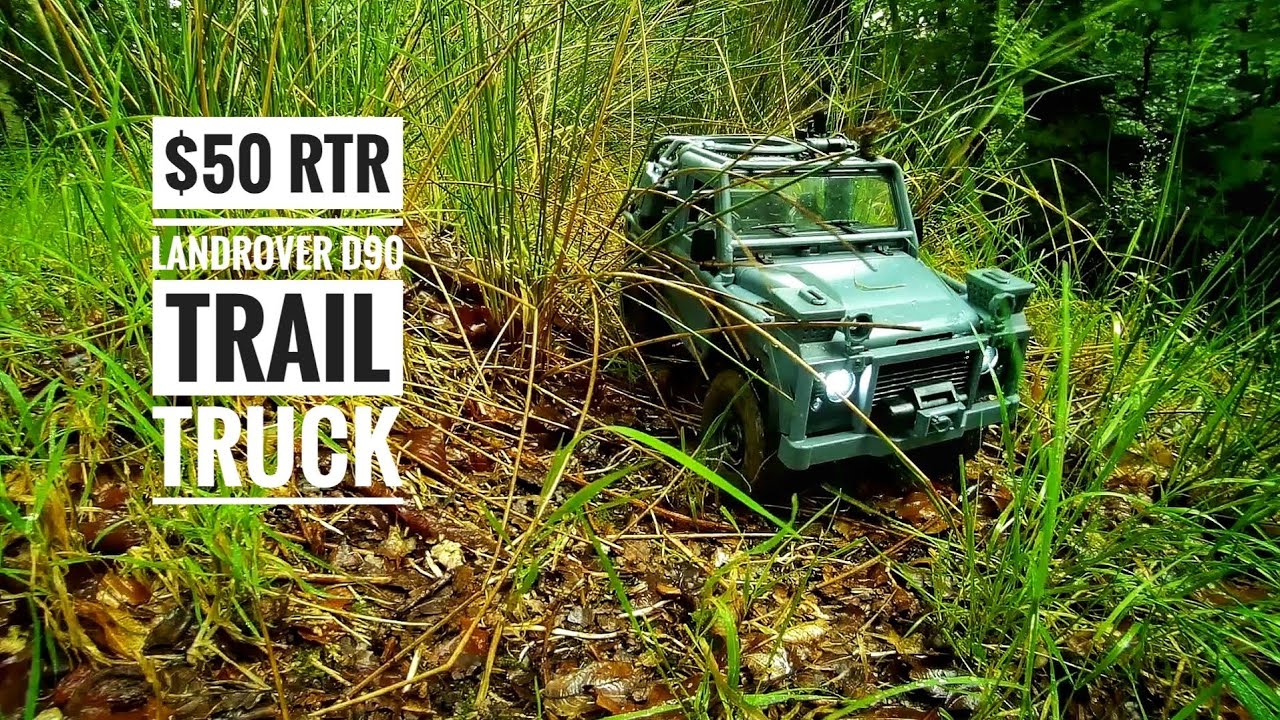 $50! MN 96 Military Style RC Landrover D90 Trail Truck