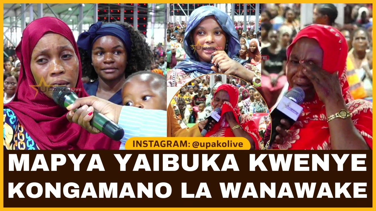 MAPYA YAIBUKA! KWENYE  KONGAMANO LA MWANAMKE NA UZAO WAKE MBELE YA  MTUME BONIFACE MWAMPOSA.