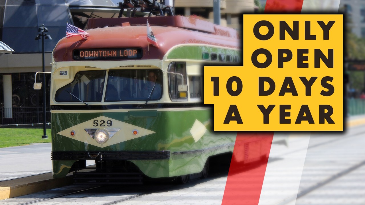 San Diego's SECRET Trolley Line