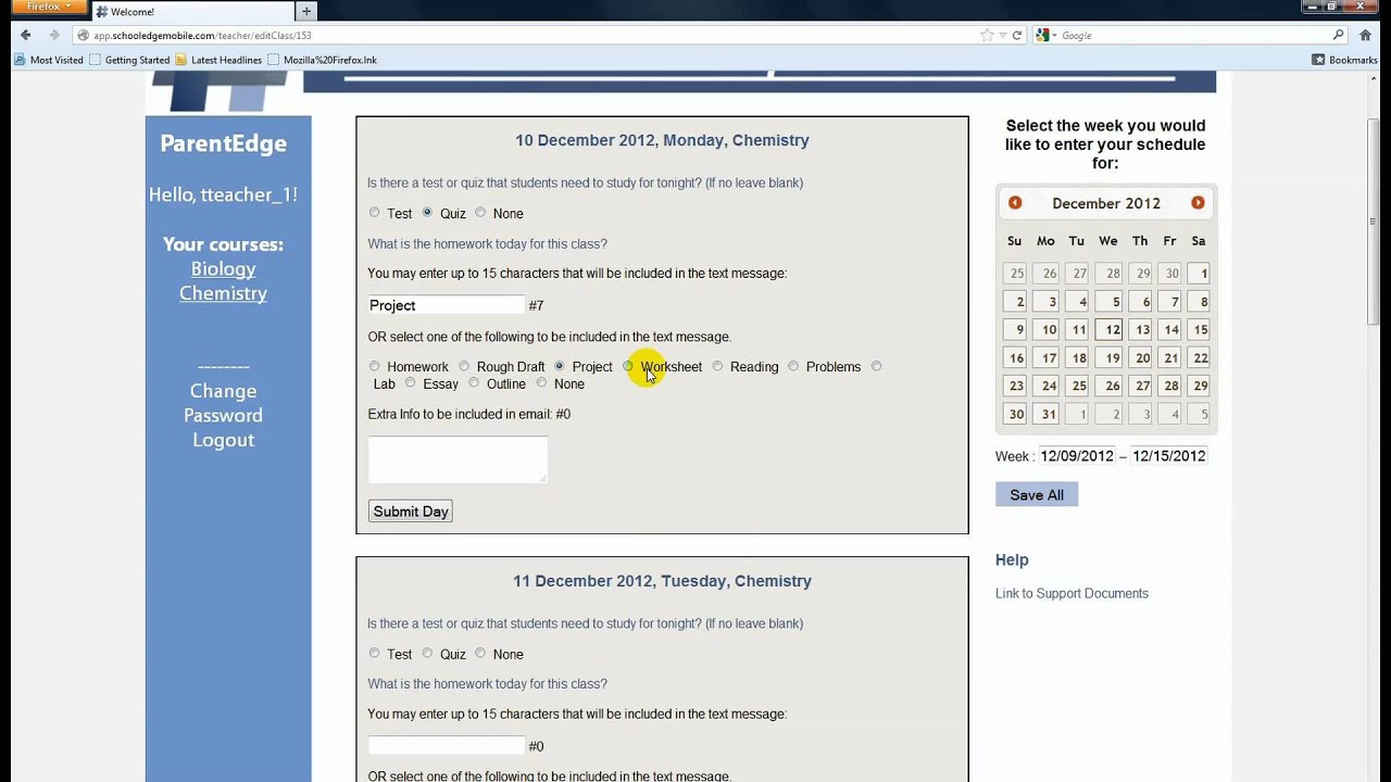 ParentEdge Secondary Teacher Help Video