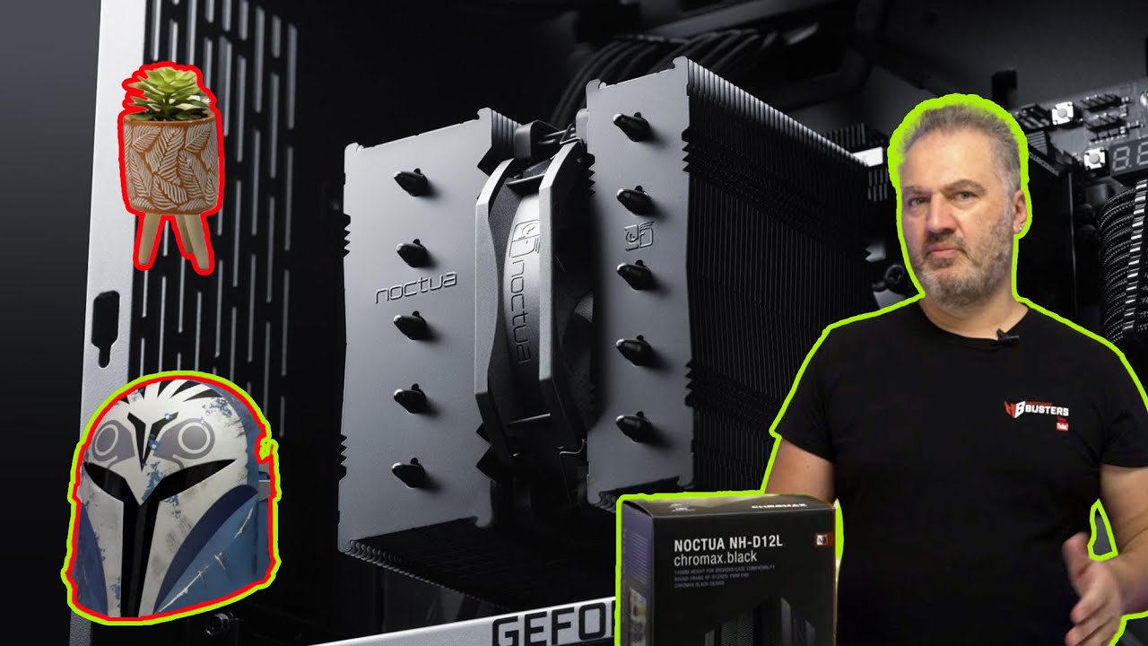 Noctua NH-D12L chromax.black Review – Compact & Expensive