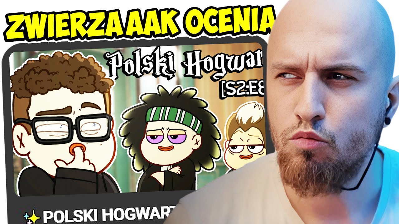 ZWIERZAAAK REAKCJA na ✨ Polski Hogwart ✨ [S2:E8]