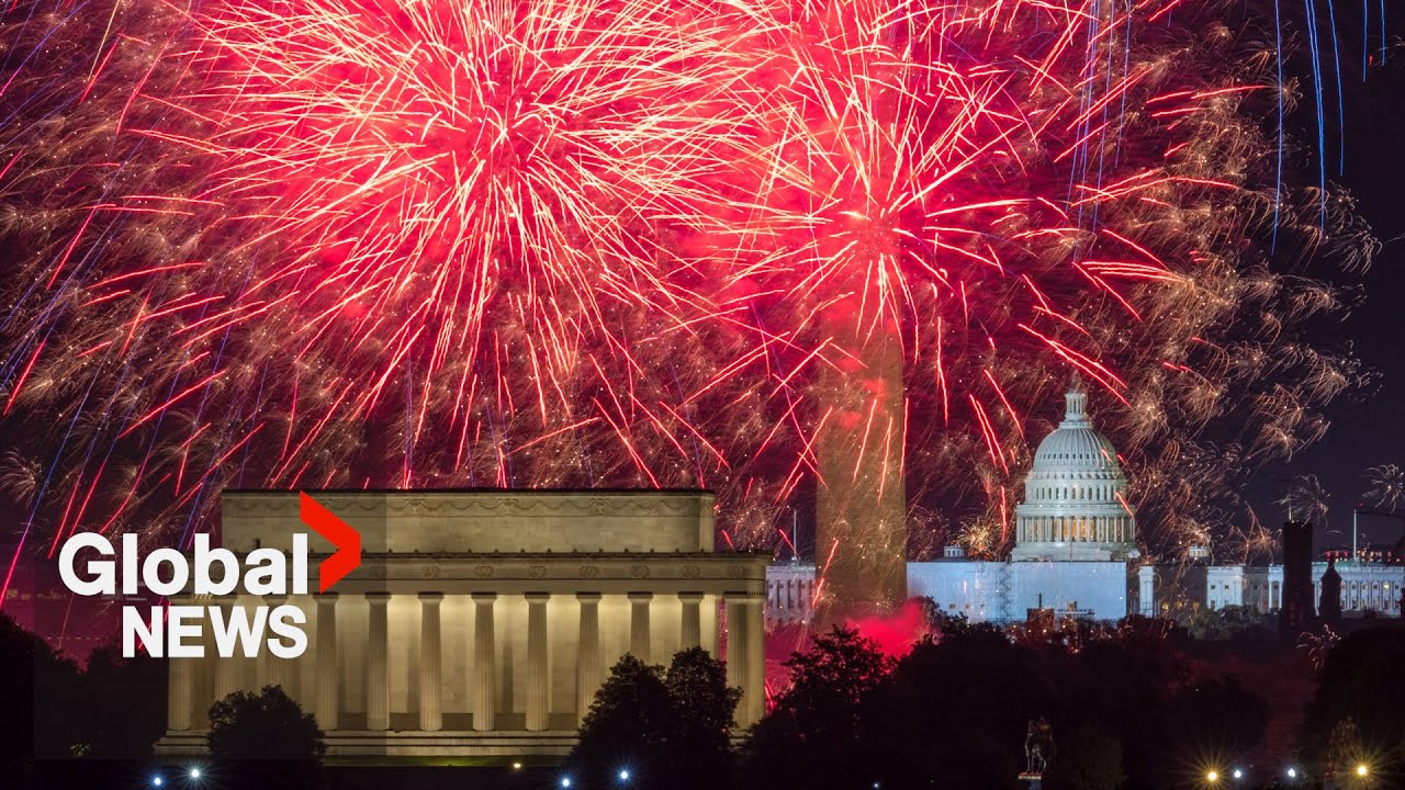 4th of July: Dazzling fireworks light up DC on Independence Day
