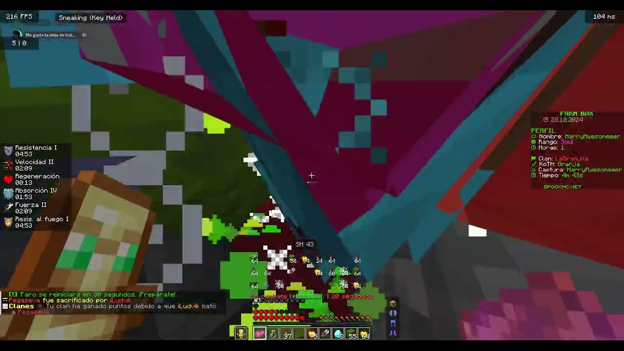 SpookMc Dropeando a un filo caballo teniendo zorro