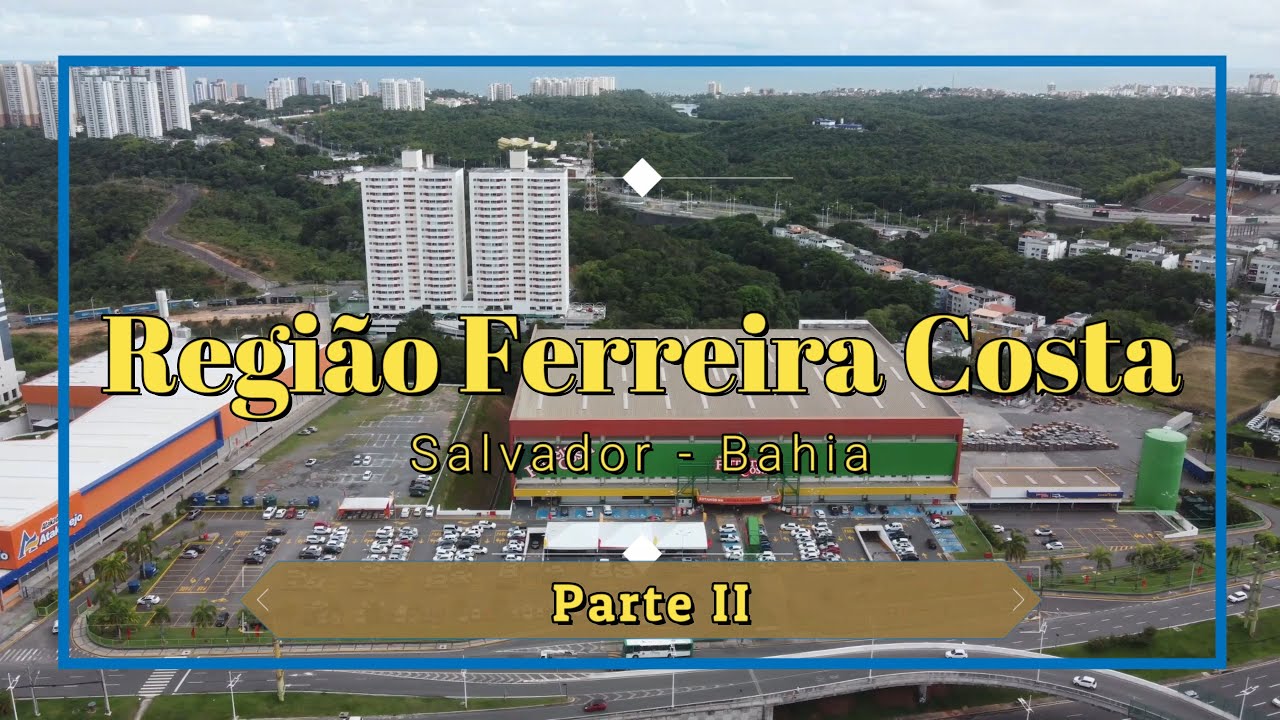 Sobrevoando com o Drone DJI Mavic a Região da Ferreira Costa, Paralela, Salvador - Ba (Parte II).