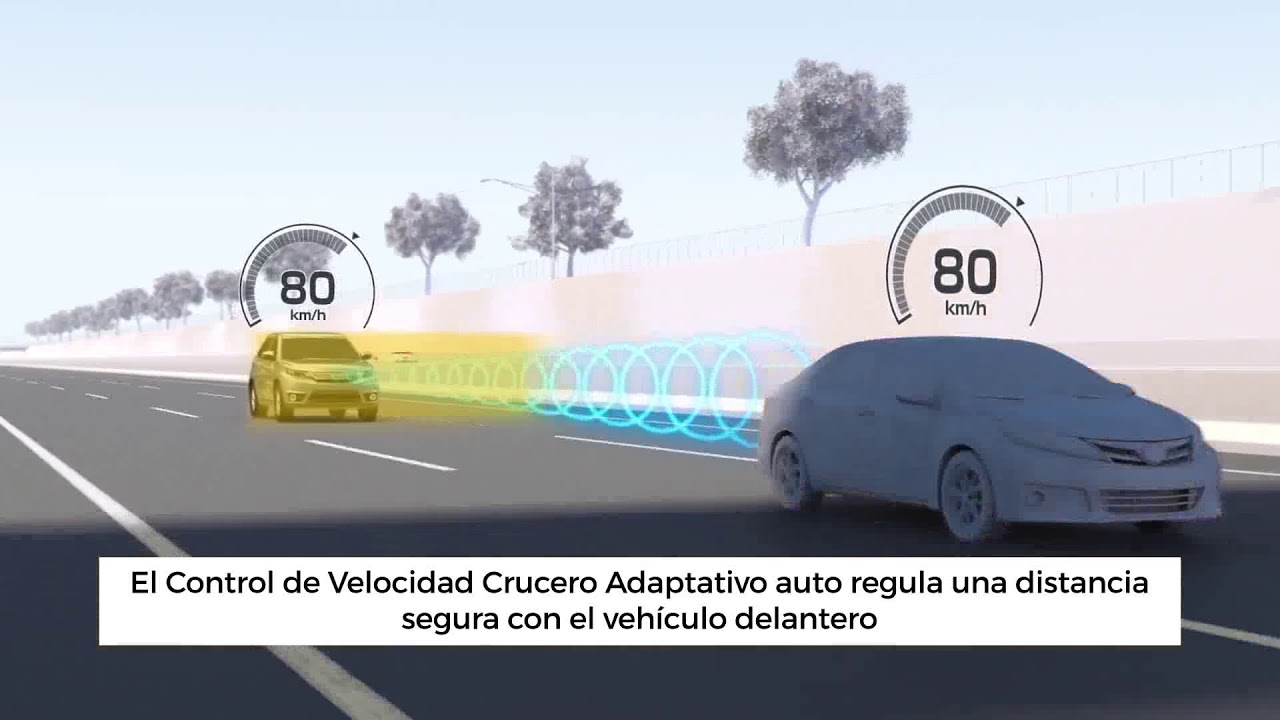 Toyota Safety Sense - Cómo funciona el control de velocidad crucero adaptativo?