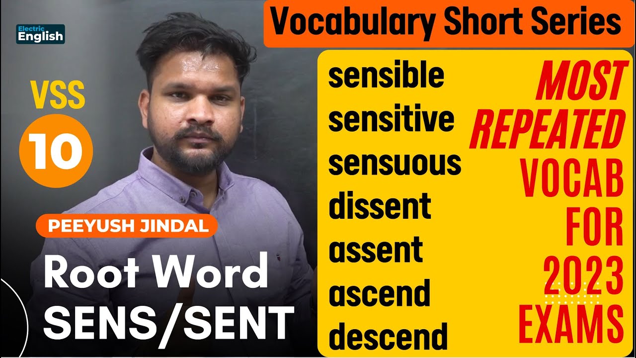 VSS-10 || Vocabulary Short Series by Peeyush jindal || Punjab Exams, SSC CGL, EPFO, Bank Exams
