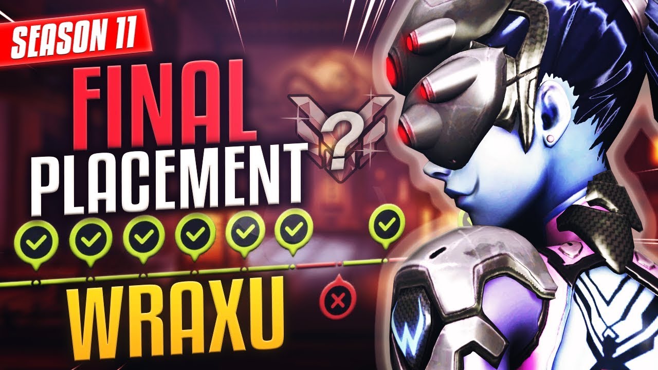 WRAXU Playing His FINAL PLACEMENT With WIDOWMAKER (SR Pls?!) [S11]