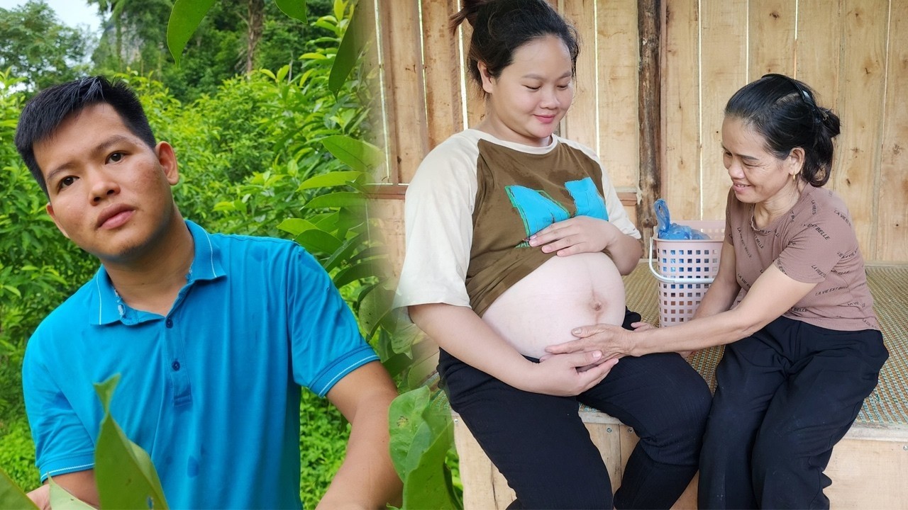 TIMELAPSE: Pregnant Mother Picks Vegetables to Sell - Mom Suddenly Brings Me Something