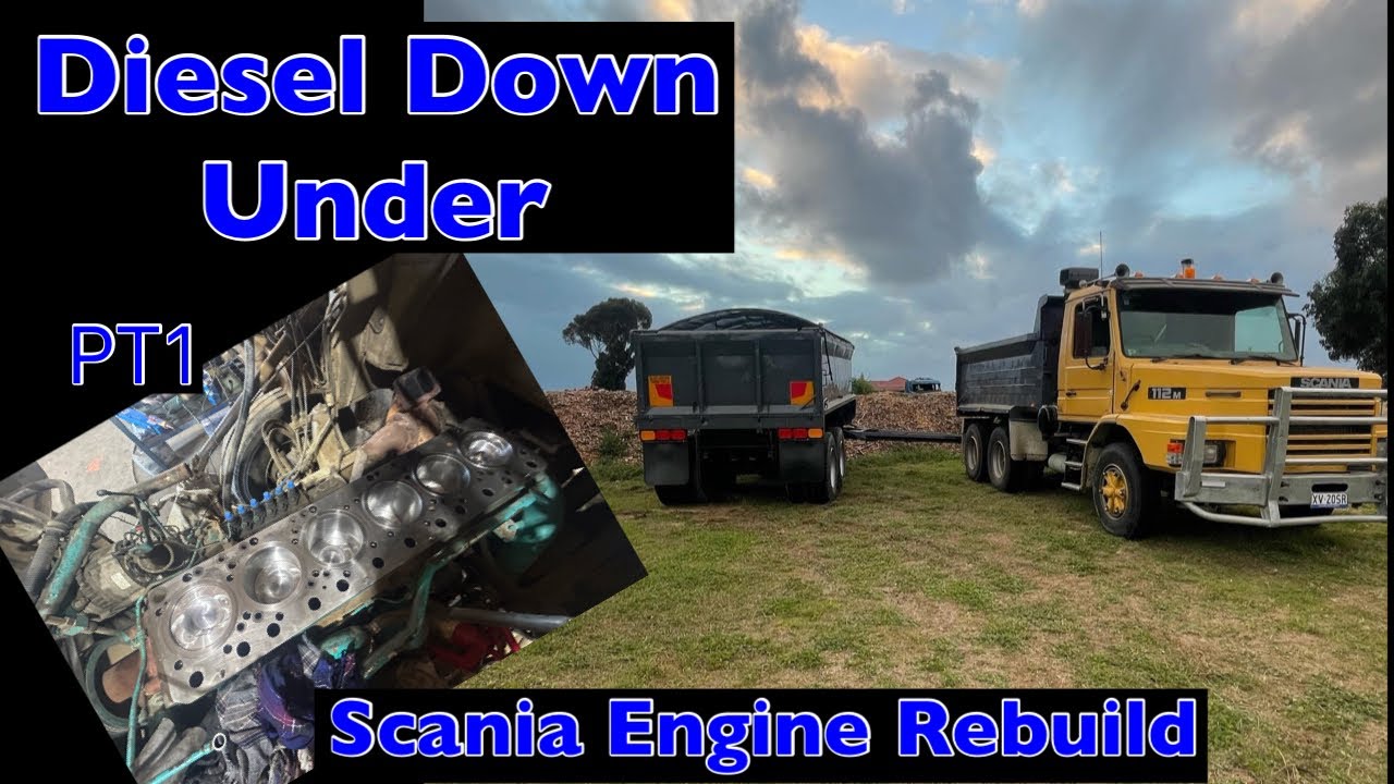 Scania T112, DS11 Engine Rebuild Pt1