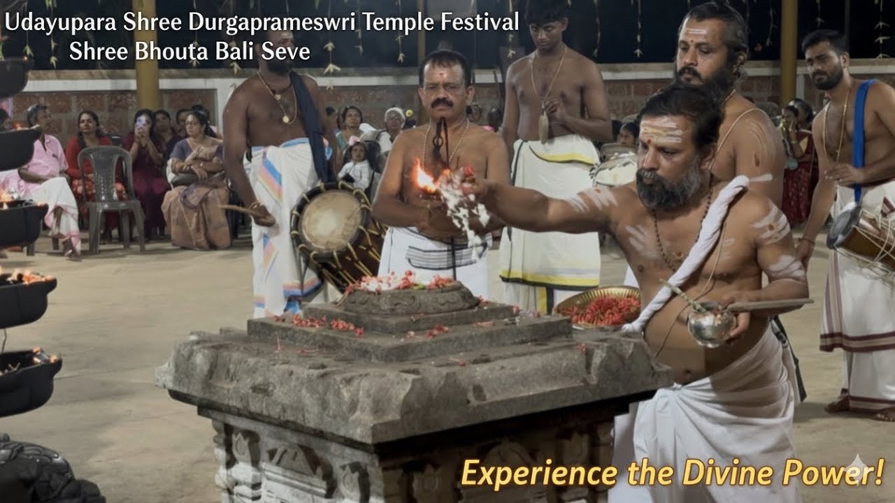 Udayapura Temple Festival 2026 | Sacred Shree Bhoota Bali Seve Ritual