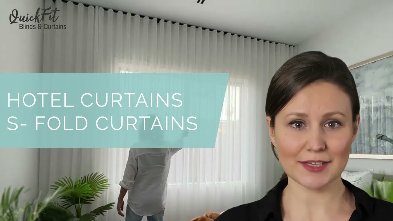 What are Hotel Curtains or S Fold Curtains and how to go about measuring ?