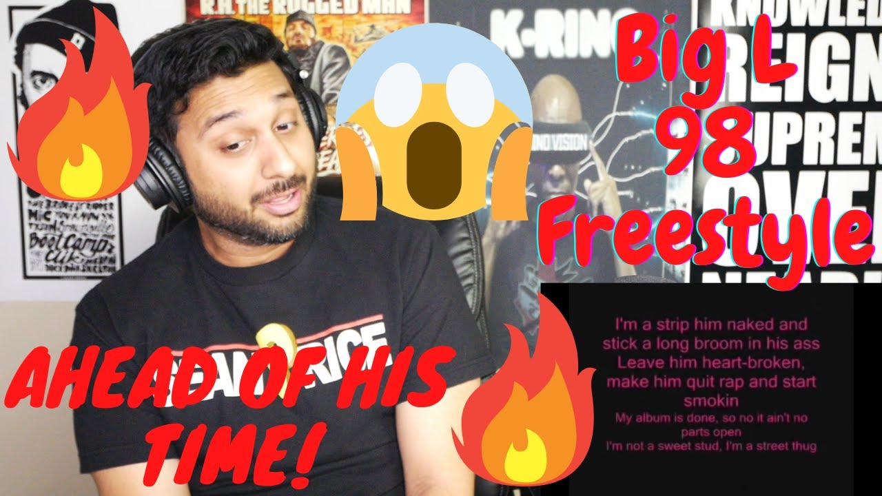 [REACTION] Big L -  98 Freestyle