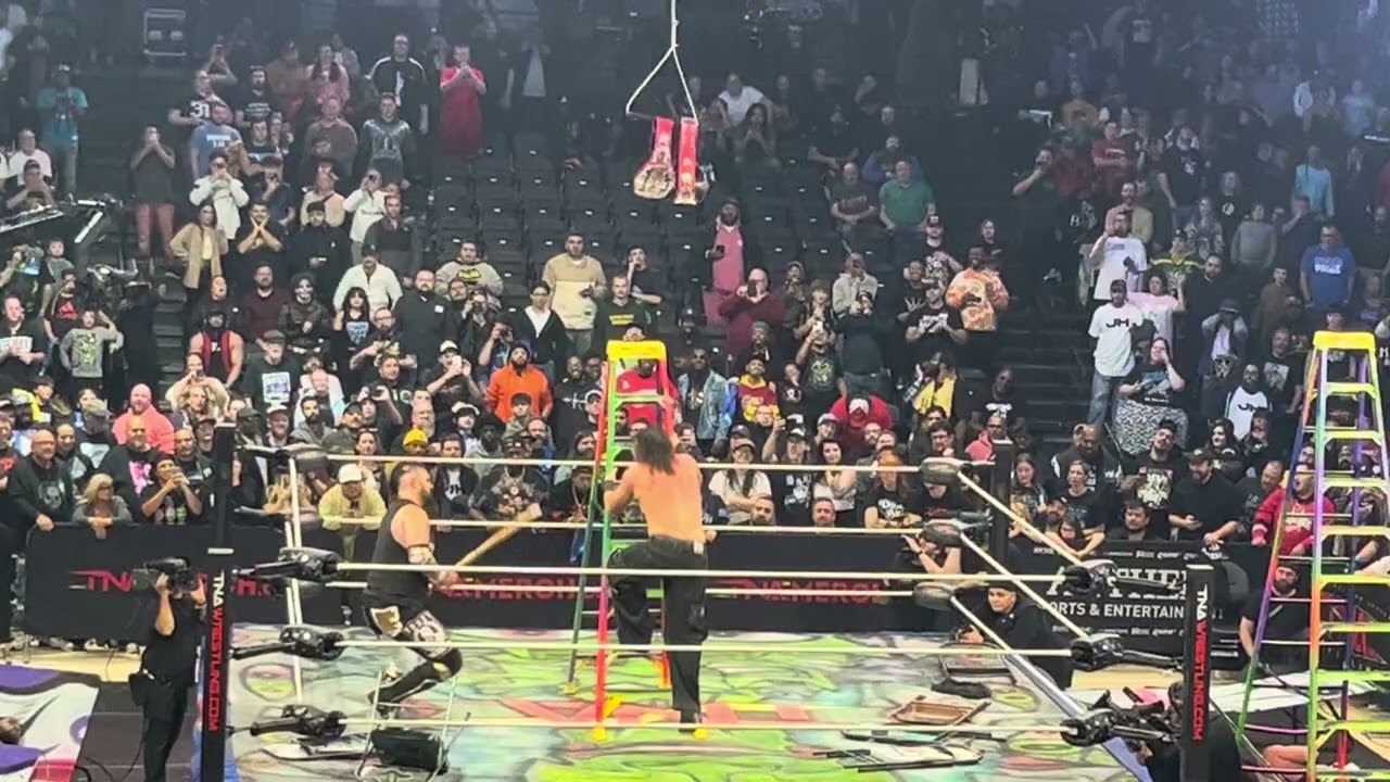 The Hardy Boys Win TNA Tag Team Titles in Full Metal Mayhem Live 