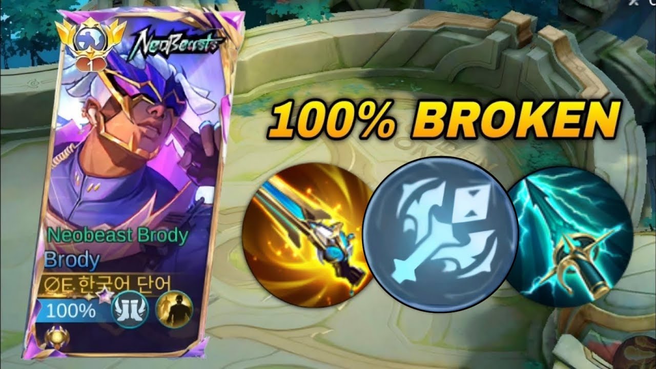 BRODY BEST BUIILD AND EMBLEM SET 1HIT 2026!🔥