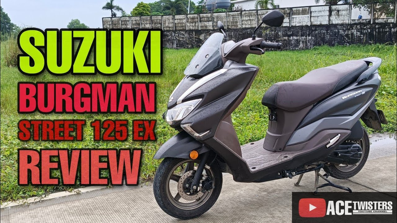 VLOG#157 Suzuki Burgman Street 125 EX Review || Motorcycle review || Burgman Street