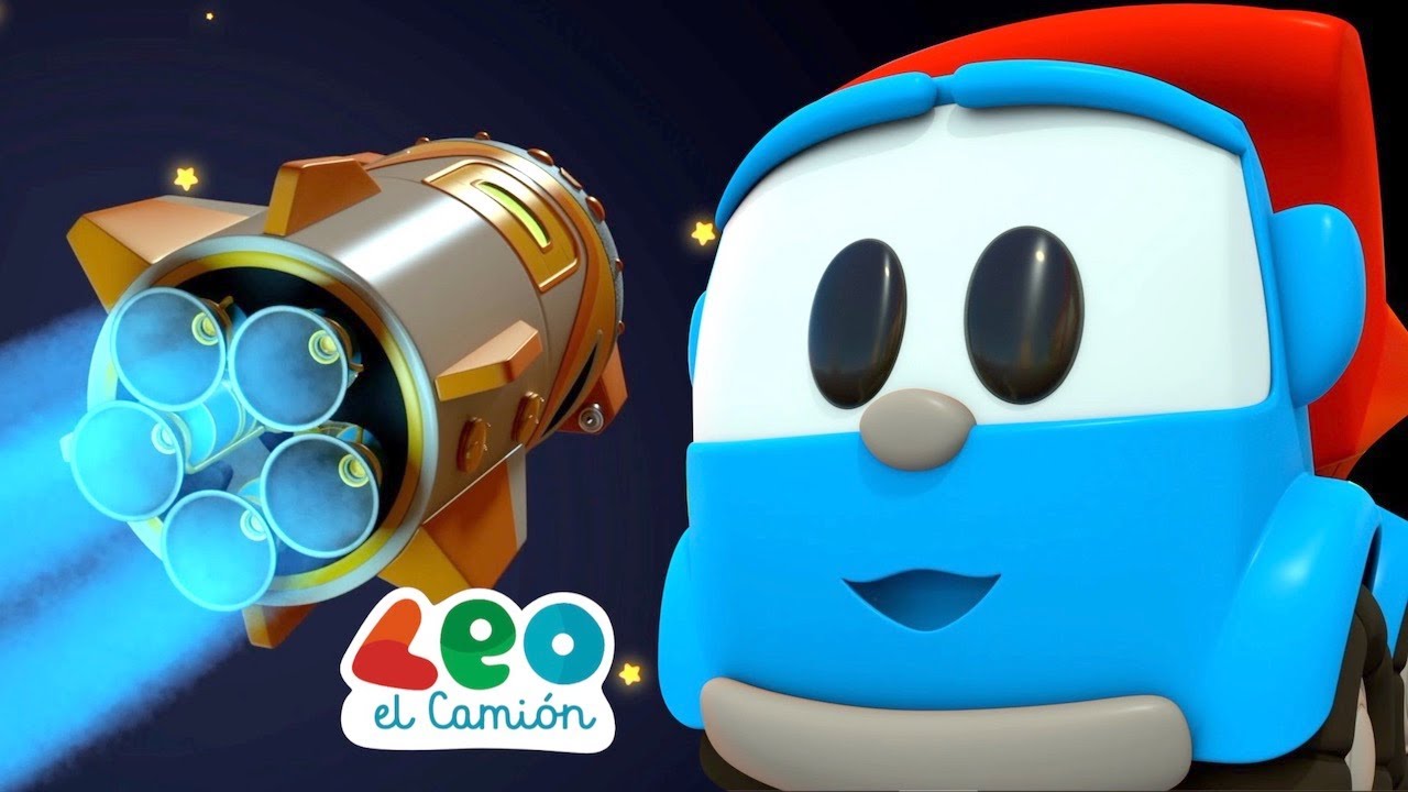 Leo el Camión - Cohetes grandes para niños