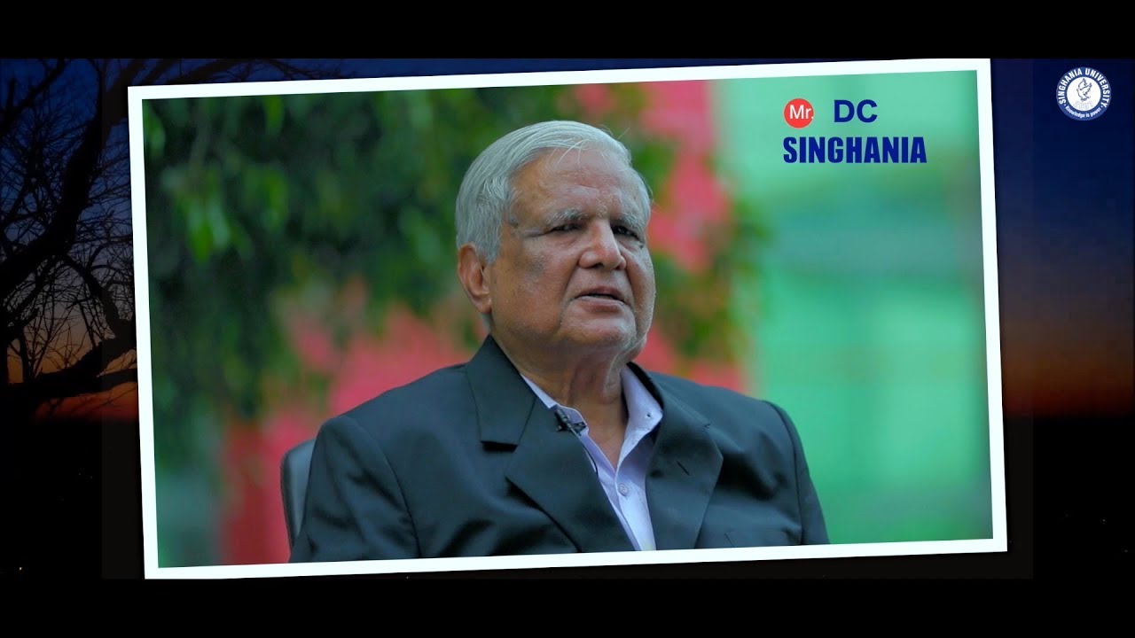 Sir DC Singhania BioPic | Singhania University
