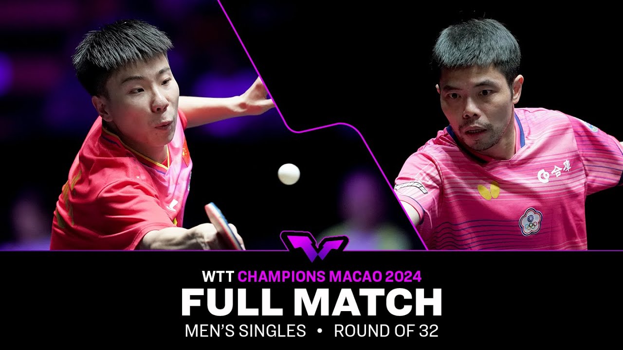 FULL MATCH | Xu Yingbin vs Chuang Chih-Yuan | MS R32 | #WTTMacao 2024