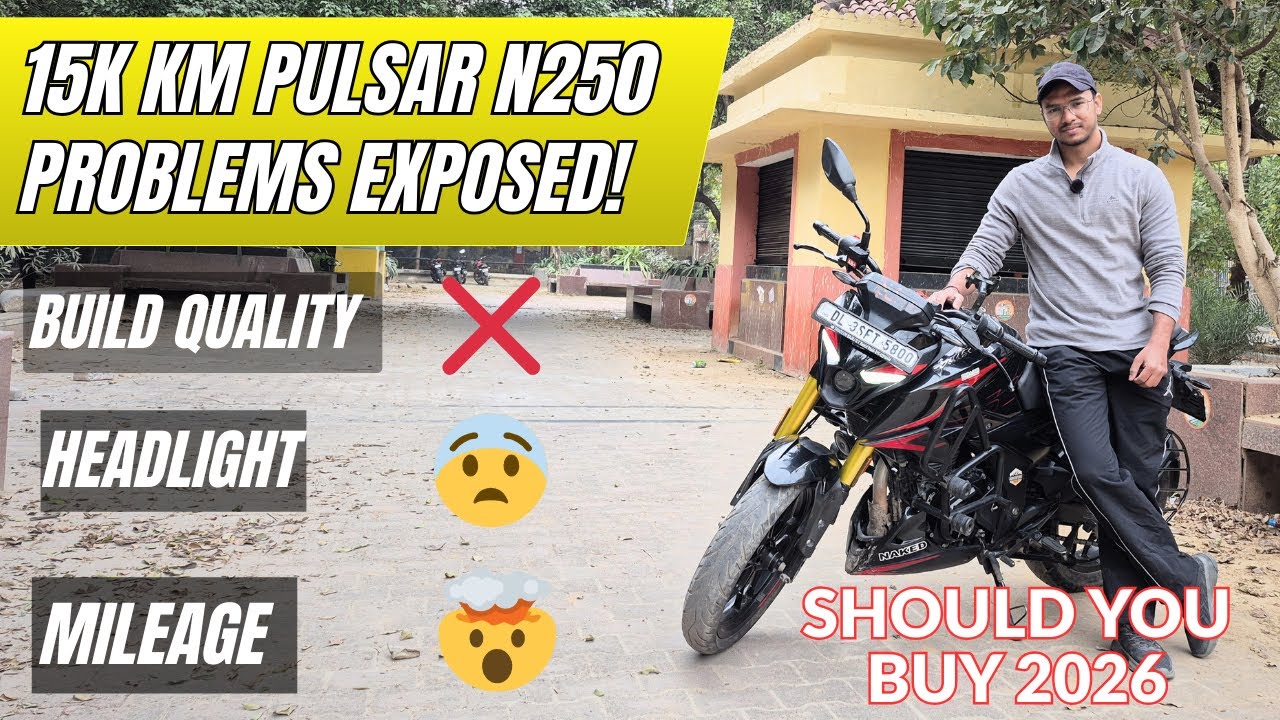 Bajaj Pulsar N250 Long Term Ownership Review After 15000 KM BUY or NOT In 2026 | Build Quality 😭