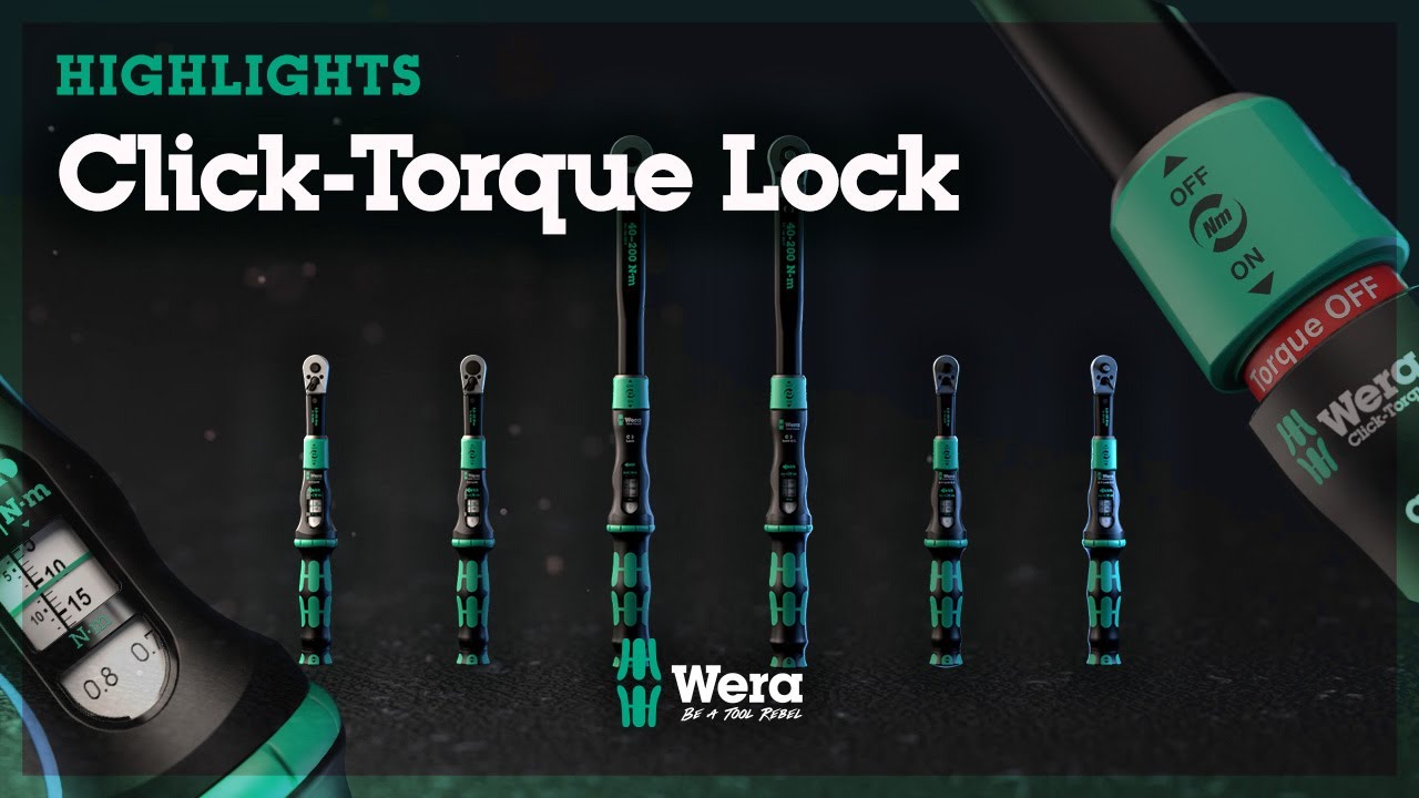 Wera | Click-Torque Lock | Animation