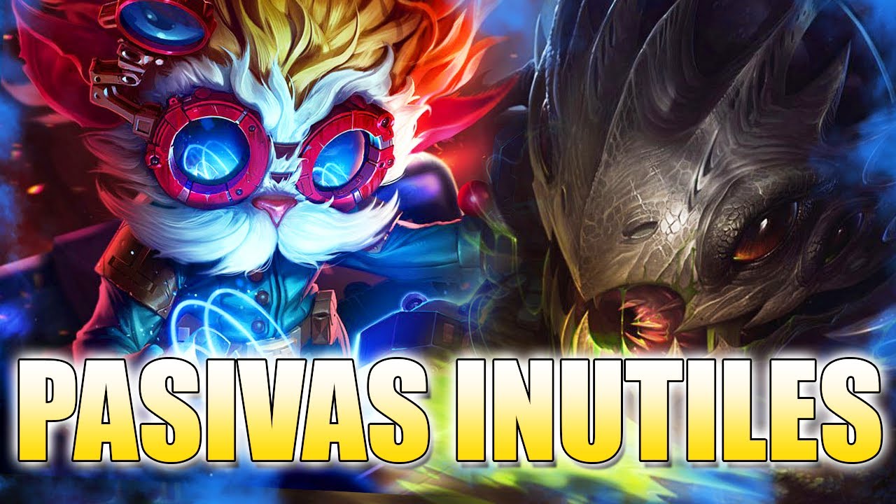 LAS 7 PASIVAS INUTILES En LEAGUE OF LEGENDS
