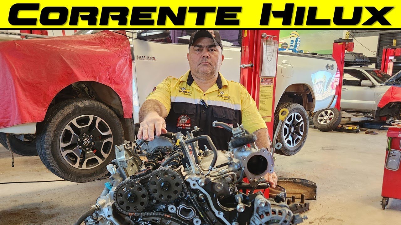 EP. 1321 // PONTO FRACO: Corrente do MOTOR da Toyota HILUX 2.8 ENTENDA onde e como gera a RUPTURA!