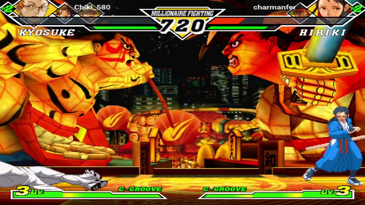 CAPCOM VS SNK 2: CHIKI_580 VS CHARMANFER