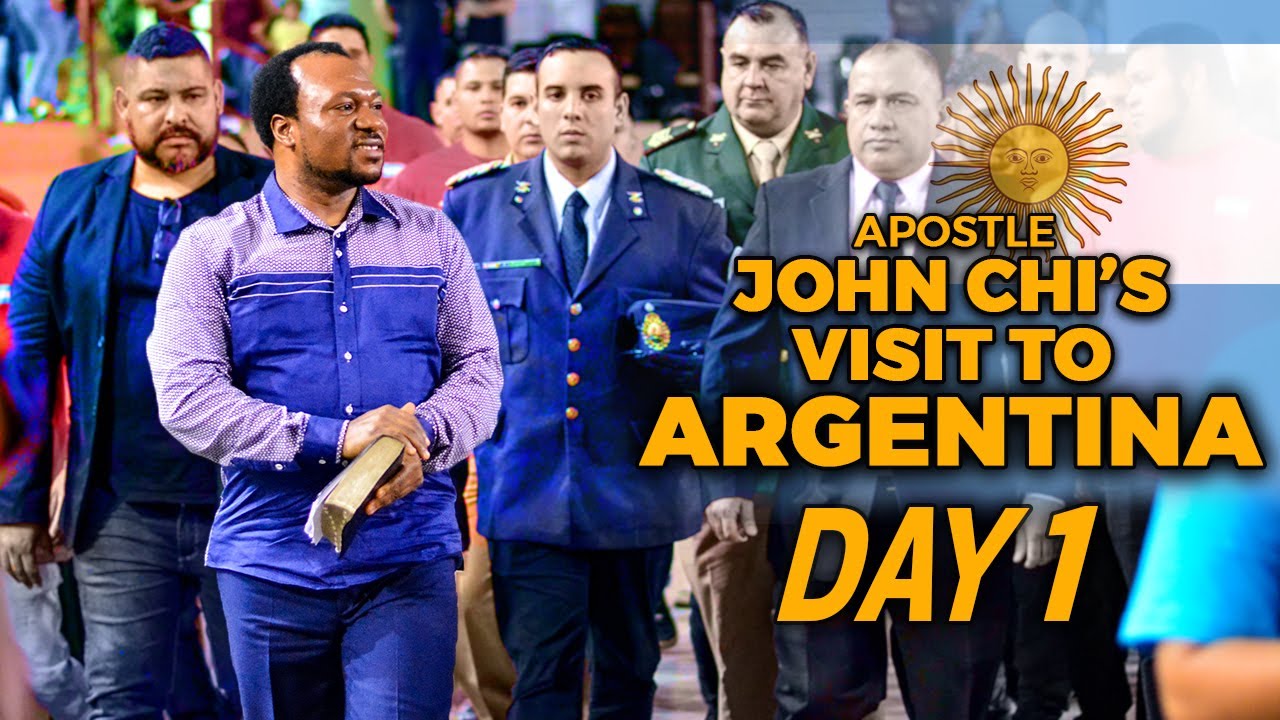 APOSTLE JOHN CHI'S VISIT TO ARGENTINA (DAY ONE)
