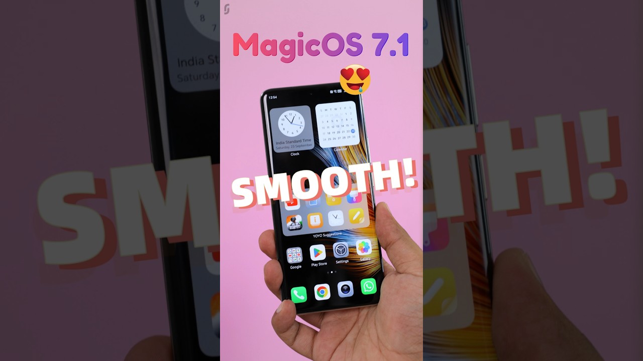 Honor 90 5G with MagicOS 7.1 - Super Smooth Experience 😍 #shorts #honor90 #magicos