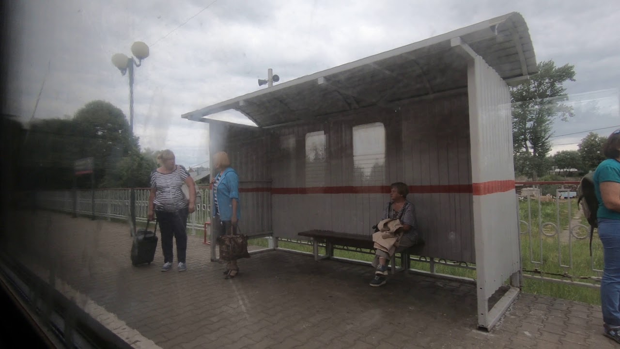 ЭД4М-0003, маршрут: Можайск - Вязьма / Train ED4M-0003, route: Mozhaisk - Vyzhma