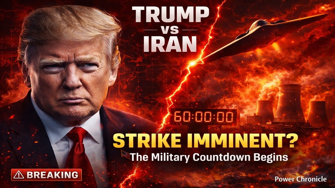 BREAKING: Trump vs Iran &mdash; STRIKE IMMINENT? The 60-Hour Military Countdown Begins | 2026