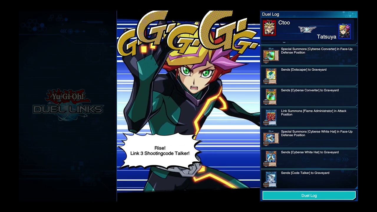 [YGO: DL] Link 3 Shootingcode Talker