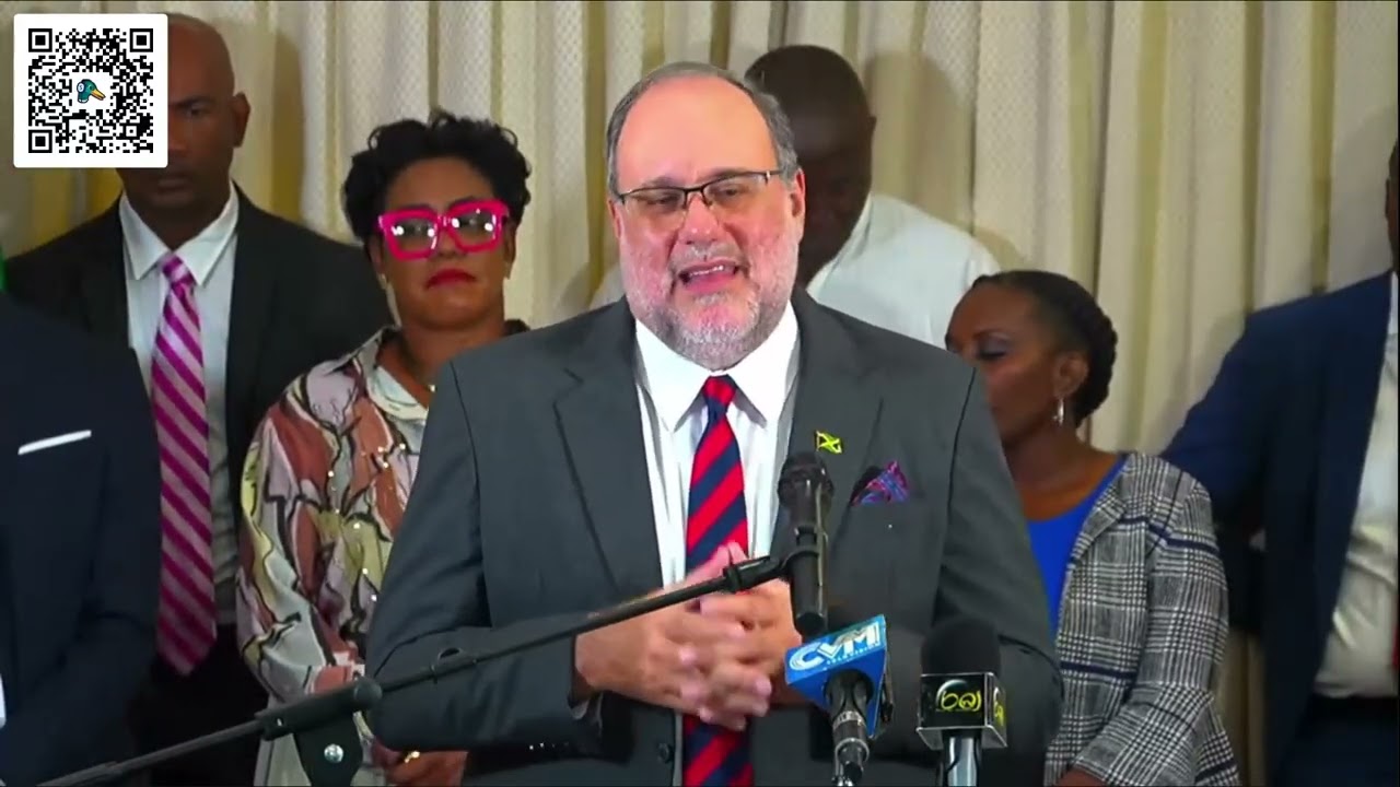 Mark Golding  PNP Press Conference