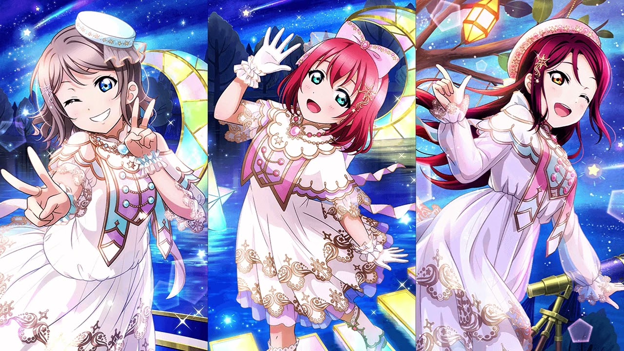 yume + mirai = mugendai (you ╳ riko ╳ ruby mix)