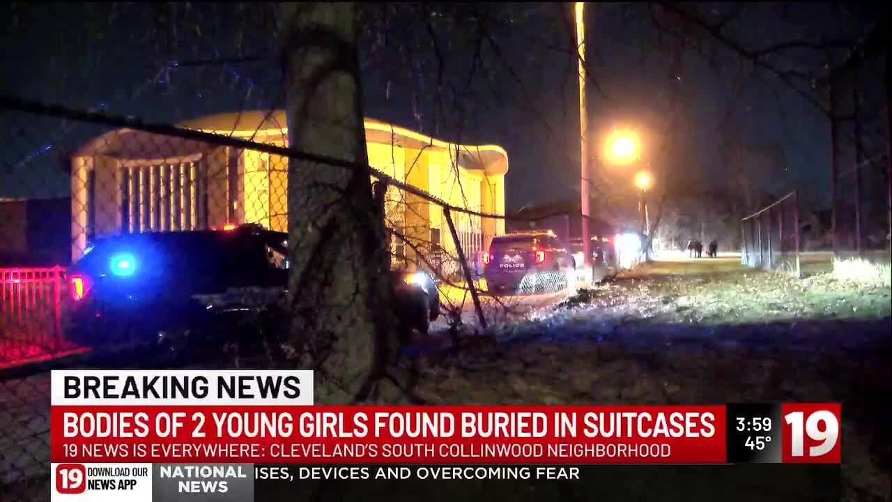 Bodies of 2 young girls found in suitcases in Cleveland