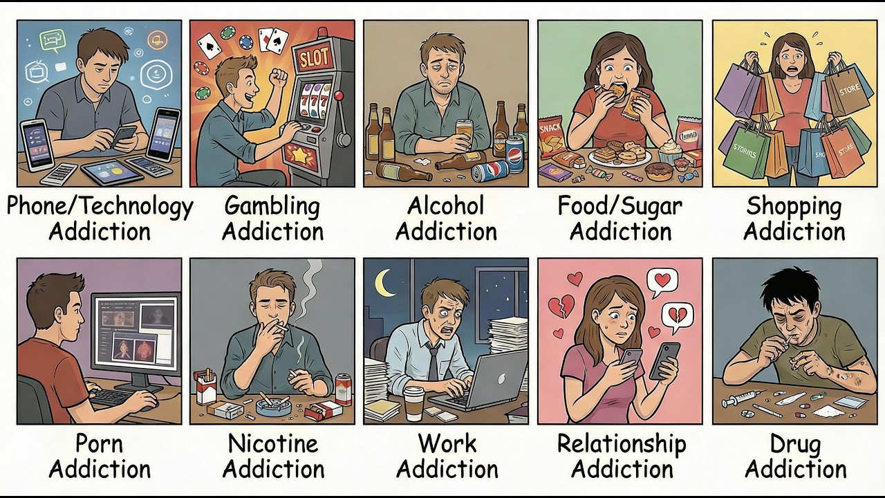 Most Common Addictions That Are Destroying You're Brain Explained Like You're 5