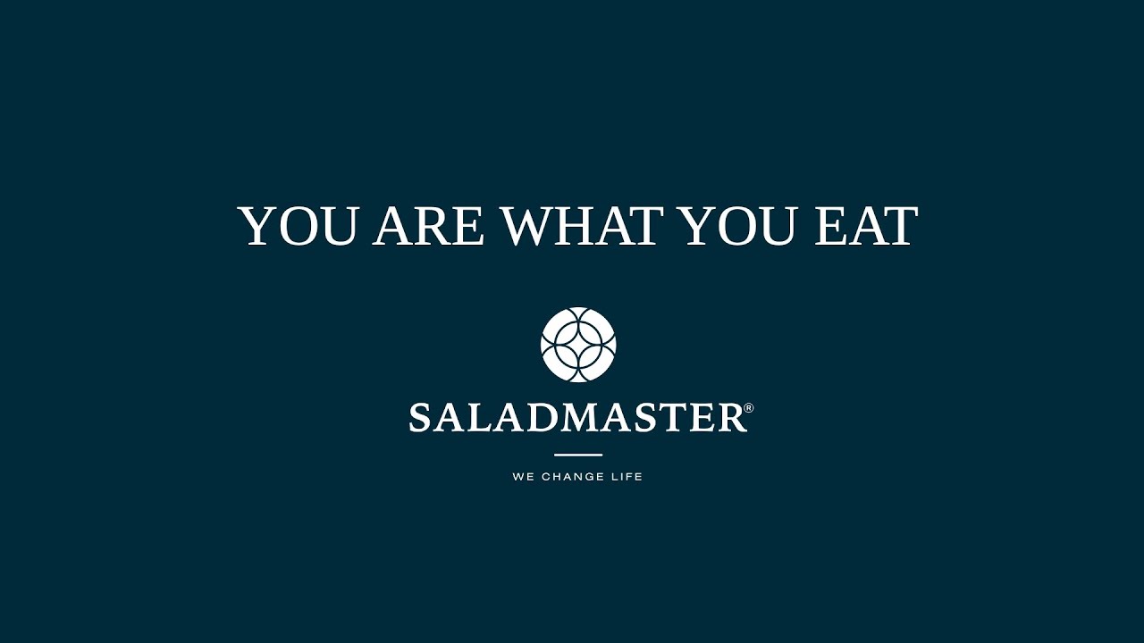 You Are What You Eat &ndash; The Journey Starts Here