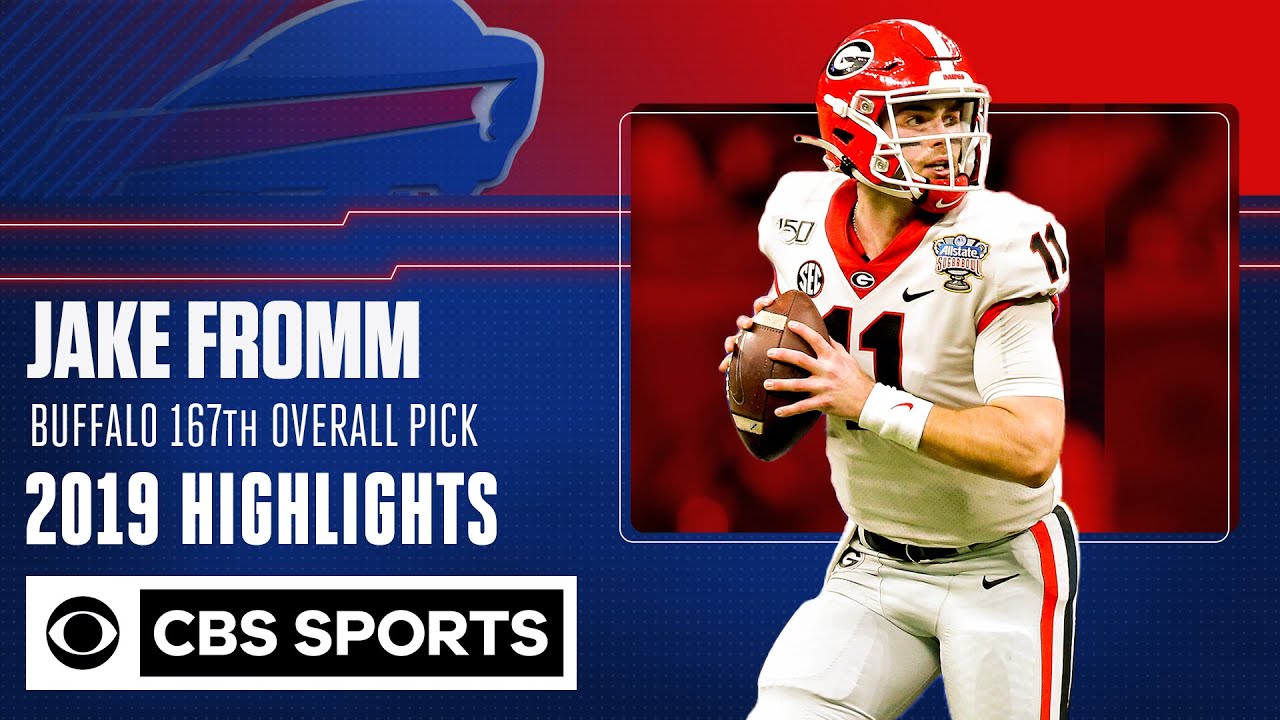 Jake Fromm: Buffalo Bills 167th pick | 2019 Highlights | CBS Sports