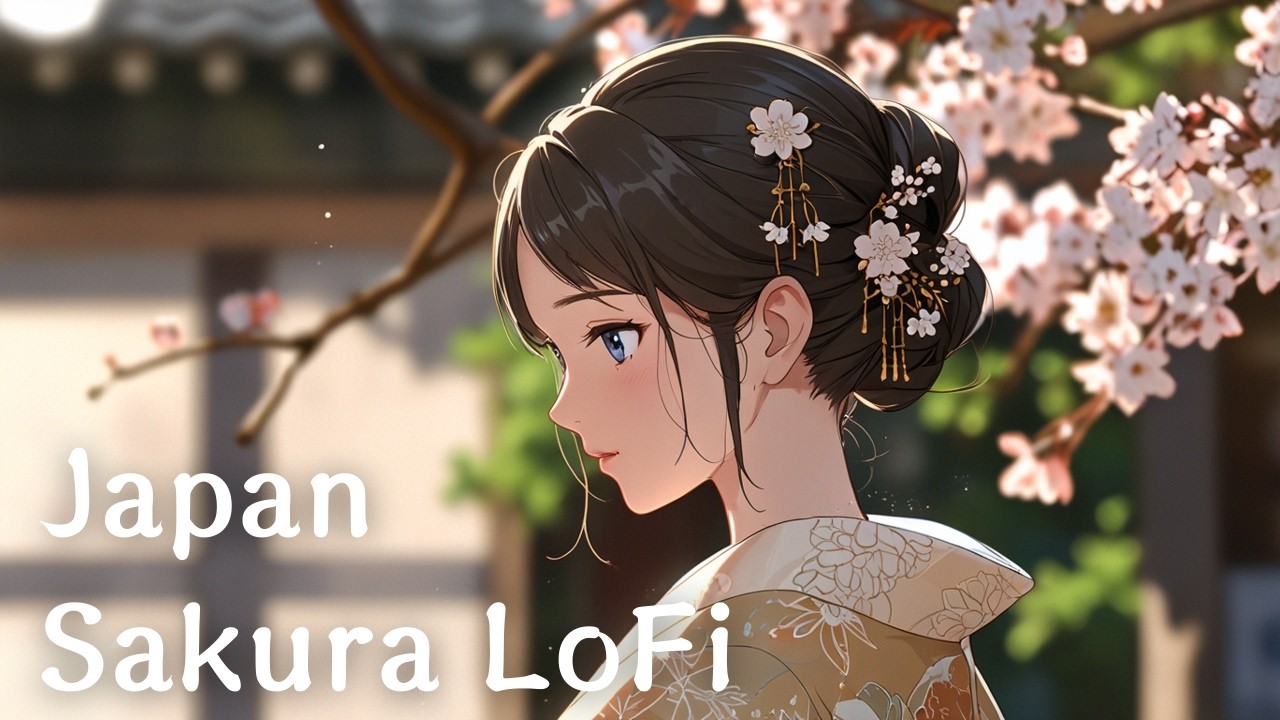 【和風BGM】｜Japan Sakura LoFi 🌸 Peaceful Koto & Shamisen Chill Beats for Study / Relax